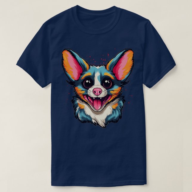 Sugar Glider Lächeln T-Shirt (Design vorne)