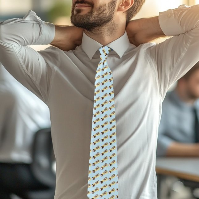 Sugar Glider Niedlich Floral Krawatte (Von Creator hochgeladen)