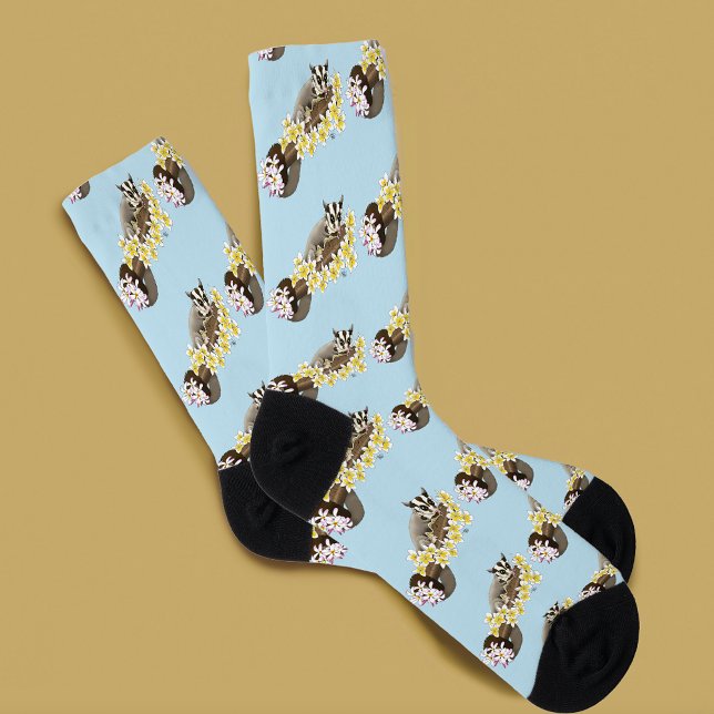 Sugar Glider Niedlich Floral Socken (Von Creator hochgeladen)