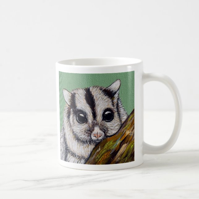 Sugar Glider Painting Kaffeetasse (Rechts)