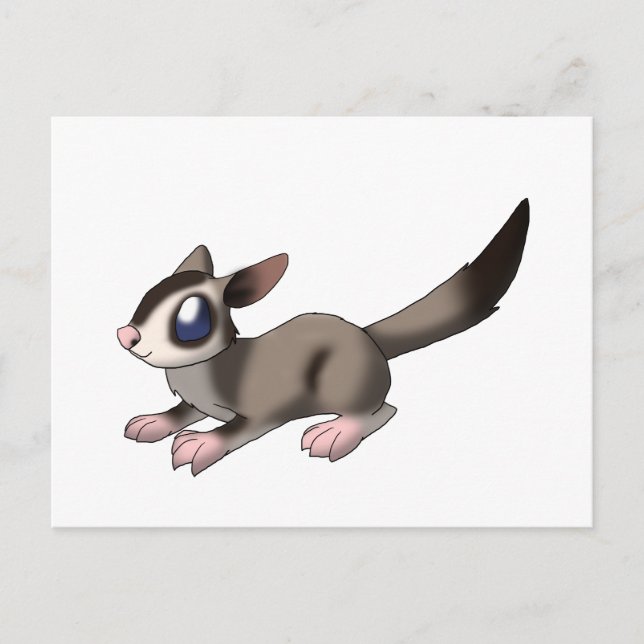 Sugar Glider Postkarte (Vorderseite)