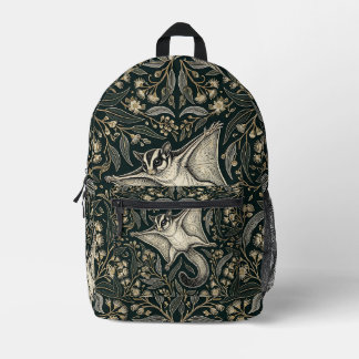 Sugar Glider-Rucksack - Mondbeschienener Eukalyptu Bedruckter Rucksack