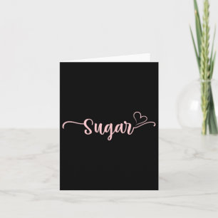 Sugar Heart Xmas Grandma Frauen Mütter Tag Weihnac Karte