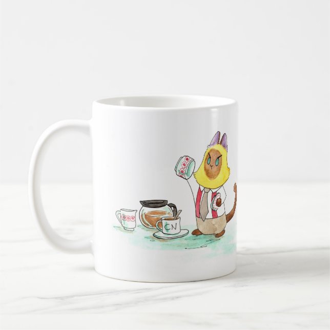 Sugar Heist Classic White Tasse (Links)