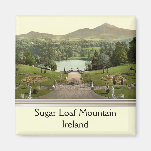 Sugar Loaf Mountain, Landkreis Wicklow, Irland Magnet (Vorne)