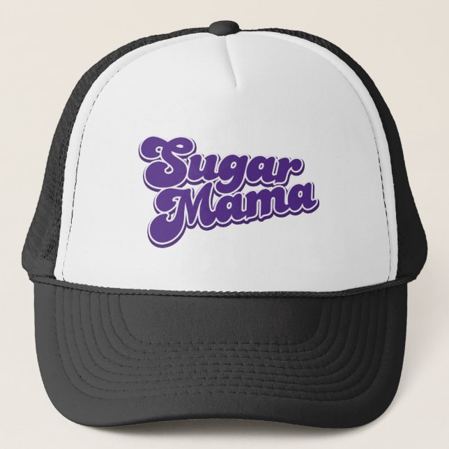 Sugar Mama Truckerkappe (Vorderseite)