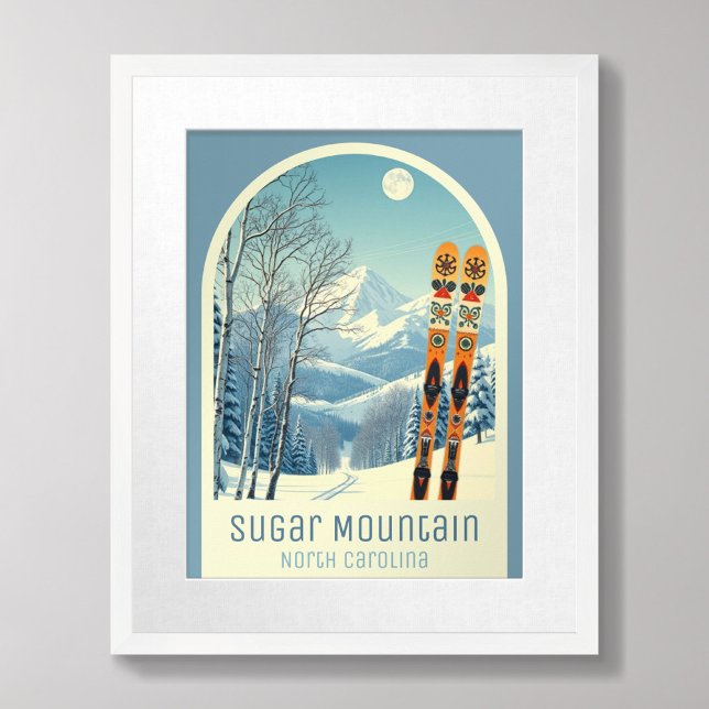 Sugar Mountain Ferienort in North Carolina Poster (Von Creator hochgeladen)