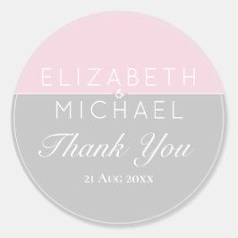 Sugar Pink Gray Vielen Dank für Ihr Interesse an S Runder Aufkleber