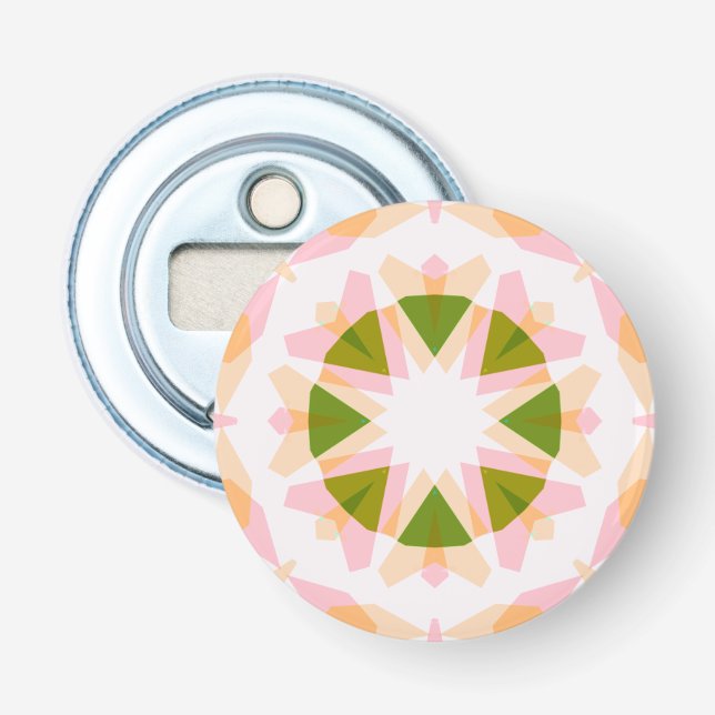 Sugar Pink Spring Green Star Dopamin Dekoration Ar Flaschenöffner (Vorderseite)