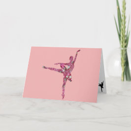 Sugar Plum Fairy Ballerina Geburtstagskarte Karte