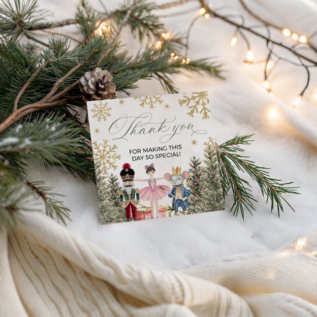 Sugar Plum Nutcracker Gift Tag Geschenkanhänger (Von Creator hochgeladen)