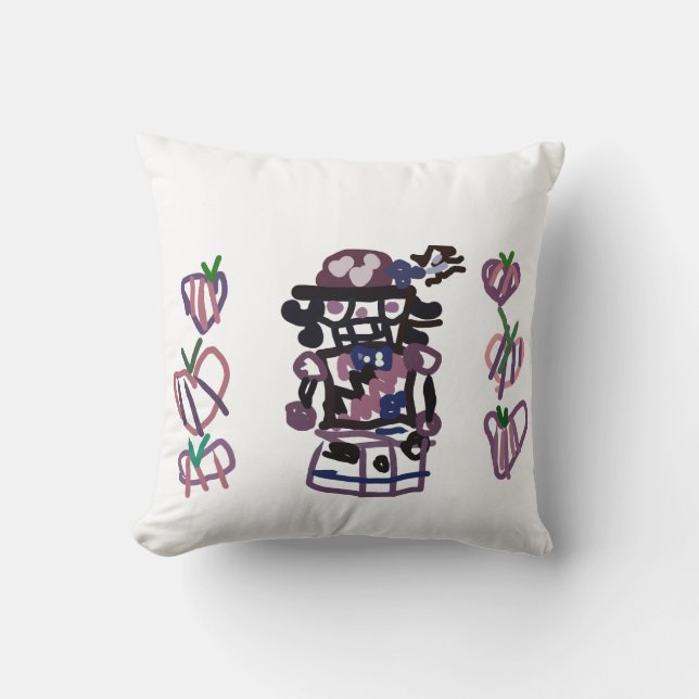 Sugar plum nutcracker kissen (Vorderseite)