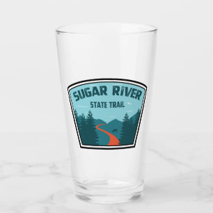 Sugar River Staat Trail Wisconsin Glas