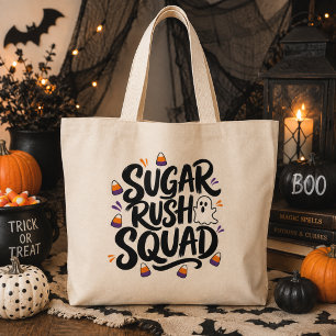 Sugar Rush Squad Halloween-Korn Jumbo Stoffbeutel