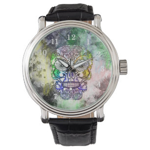 Sugar Skeleton Grunge Armbanduhr