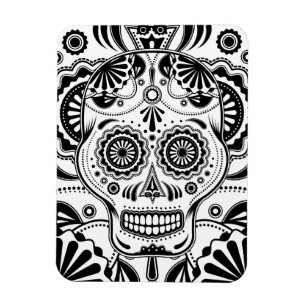 Sugar Skull Art "Day of the Dead" Magnet