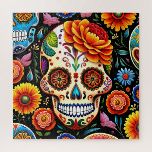 Sugar Skull Art Puzzle