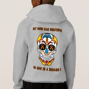 Sugar Skull/Awareness...RSD/CRPS Hoodie