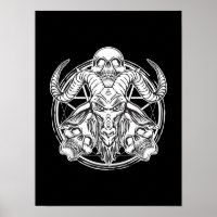 Sugar Skull Baphomet Ziegengeschenk