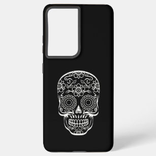Sugar Skull Calavera Grafikgeschenk für Mexikanisc Samsung Galaxy Hülle