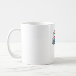 Sugar Skull Cats Calavera Dia De Muertos Mexican H Kaffeetasse