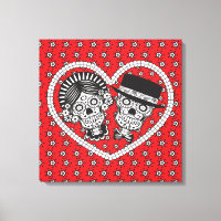 Sugar Skull Couple