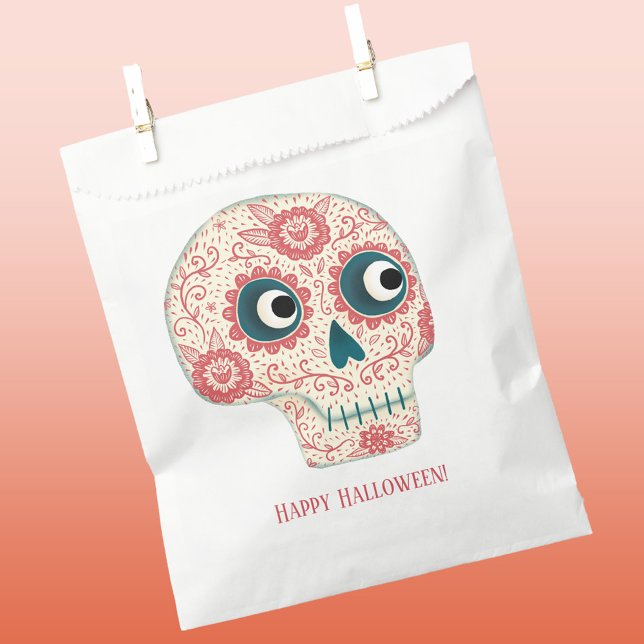 Sugar Skull Day of the Dead Halloween Geschenktütchen (Von Creator hochgeladen)