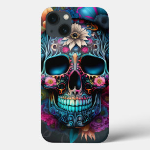 Sugar Skull Dia de los Muertos Cinco De Mayo Case-Mate iPhone Hülle