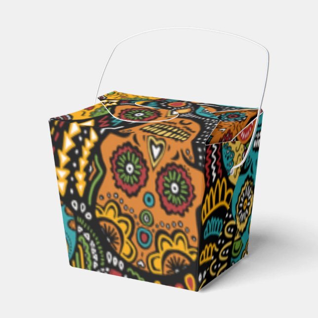 SUGAR SKULL Gevor Box Halloween Geschenkschachtel (Vorderseite)