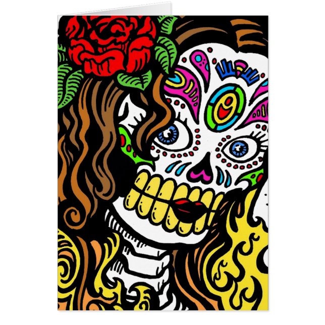 Sugar Skull Girl (Vorne)