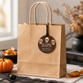 Sugar Skull Halloween keine Knochen darüber Geschenkanhänger