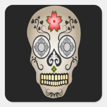Sugar Skull Halloween Tag der Toten Blume