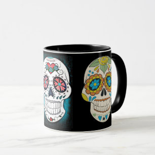 Sugar Skull-Kaffee-Tasse Tasse