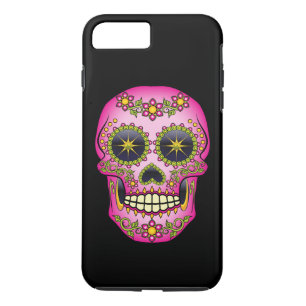 Sugar Skull Magenta Floral Case-Mate iPhone Hülle