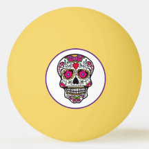 SUGAR SKULL Ping Pong Ball