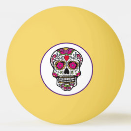 SUGAR SKULL Ping Pong Ball Tischtennisball