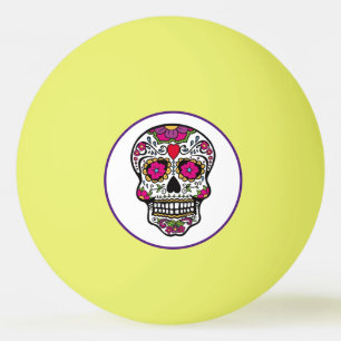 SUGAR SKULL Ping Pong Ball Tischtennisball