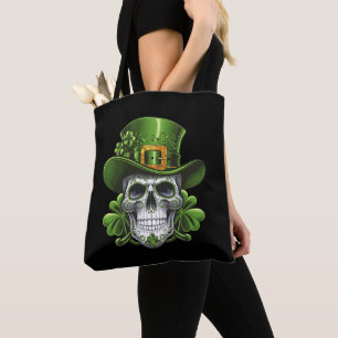 Sugar Skull St Patrick's Day Kleeblatt