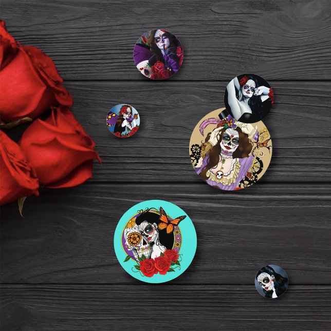 Sugar Skulls Day Dead Konfetti (Von Creator hochgeladen)