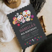 Sugar Skulls Day of the Dead Birthday Party