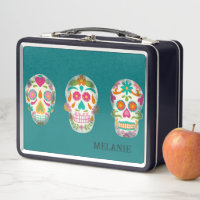 Sugar Skulls Illustration Personalisiert