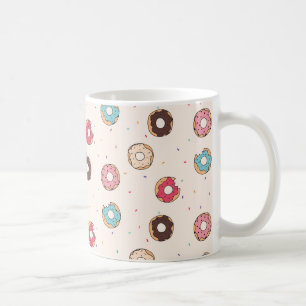 Sugar Sweet Donut Muster Kaffeetasse
