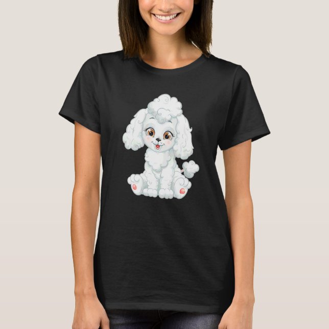Sugar Sweet Pudel   T-Shirt (Vorderseite)