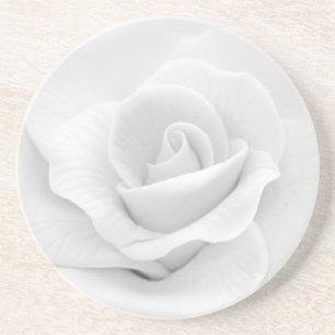 Sugar White Rose Sandstein Untersetzer