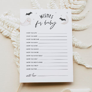 SUGARBOO Halloween Wünsche für eine Babyberatungsk Einladung