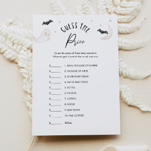 SUGARBOO Raten Sie die Preis Baby Dusche Spielkart Einladung