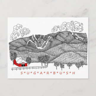 Sugarbush Vermont Postkarte