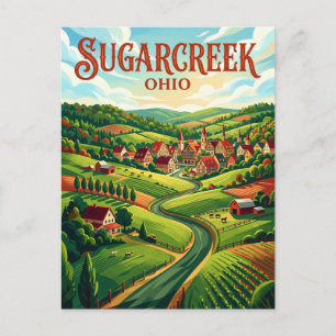Sugarcreek USA Postkarte