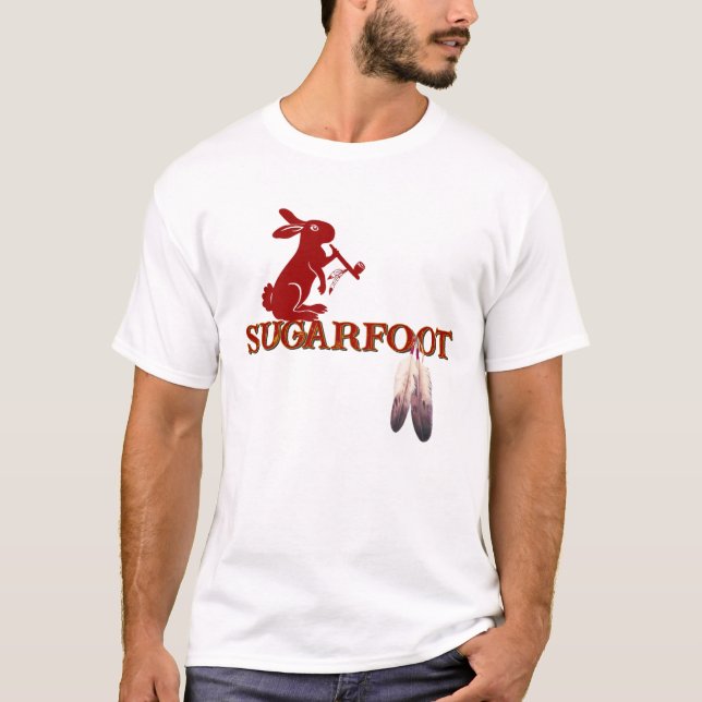 Sugarfoot red clay tee (Vorderseite)