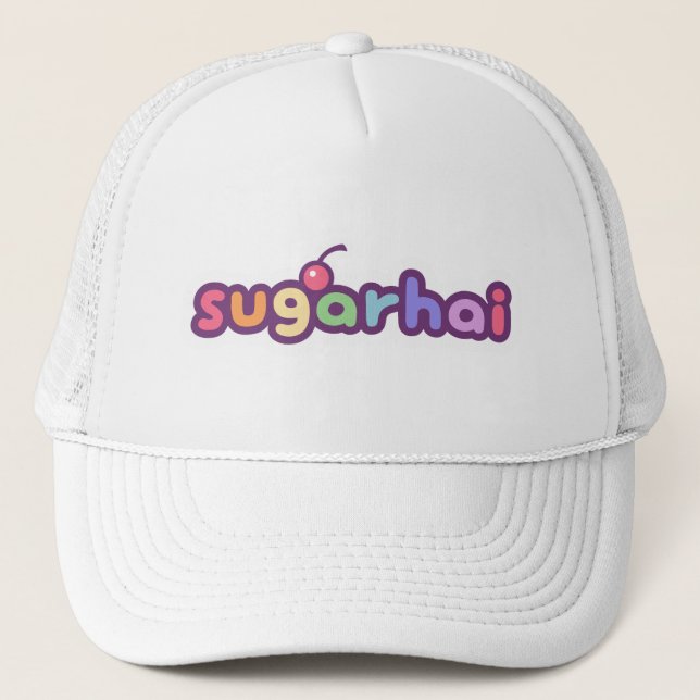 sugarhai Logo Truckerkappe (Vorderseite)